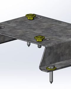 Kit support for motorpump Pad Cooling